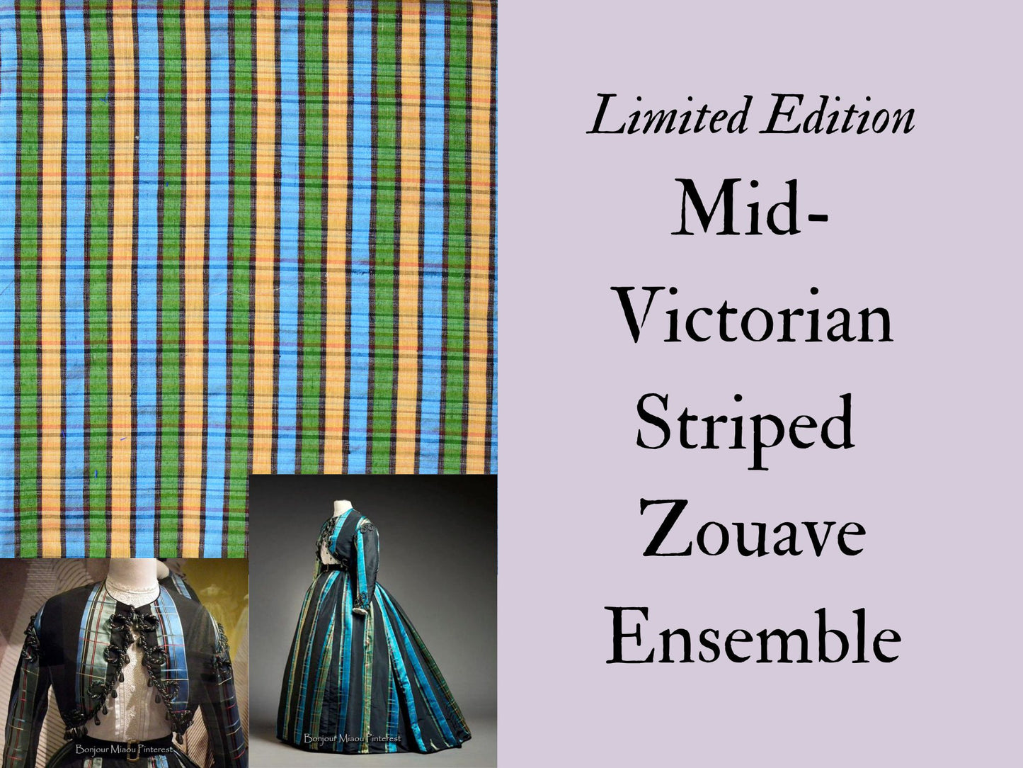 Limited Edition: Striped Zouave Ensemble (1861-1867)