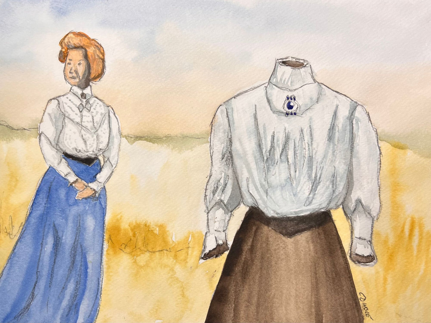 Anne's Romantic Shirtwaist (1900-1910)
