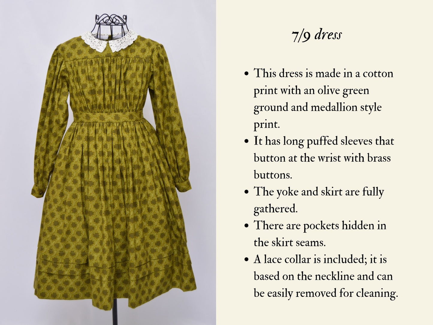 Amy's School Frock (1850-1869)