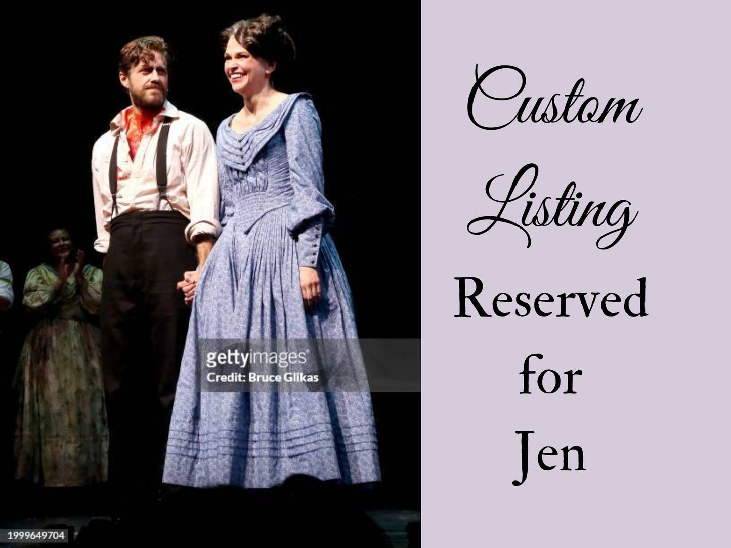 Custom 1840s Sweeney Todd Dress for Jen (Non-refundable Downpayment)