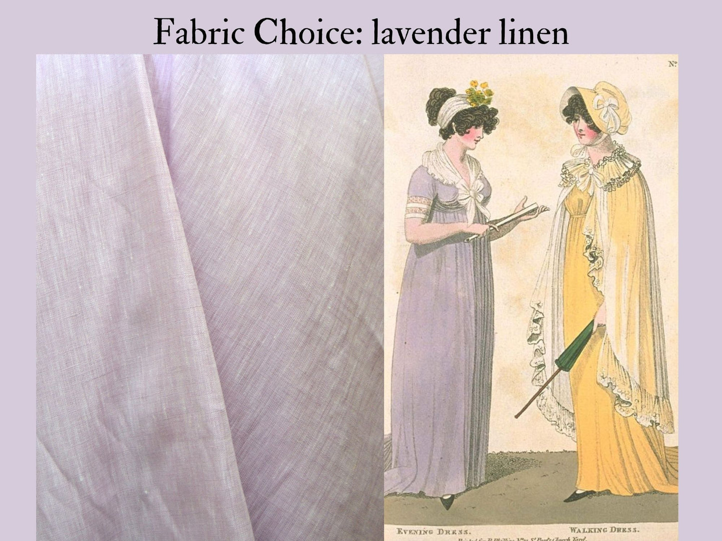 Lizzy's Walking Dress (1800-1810)