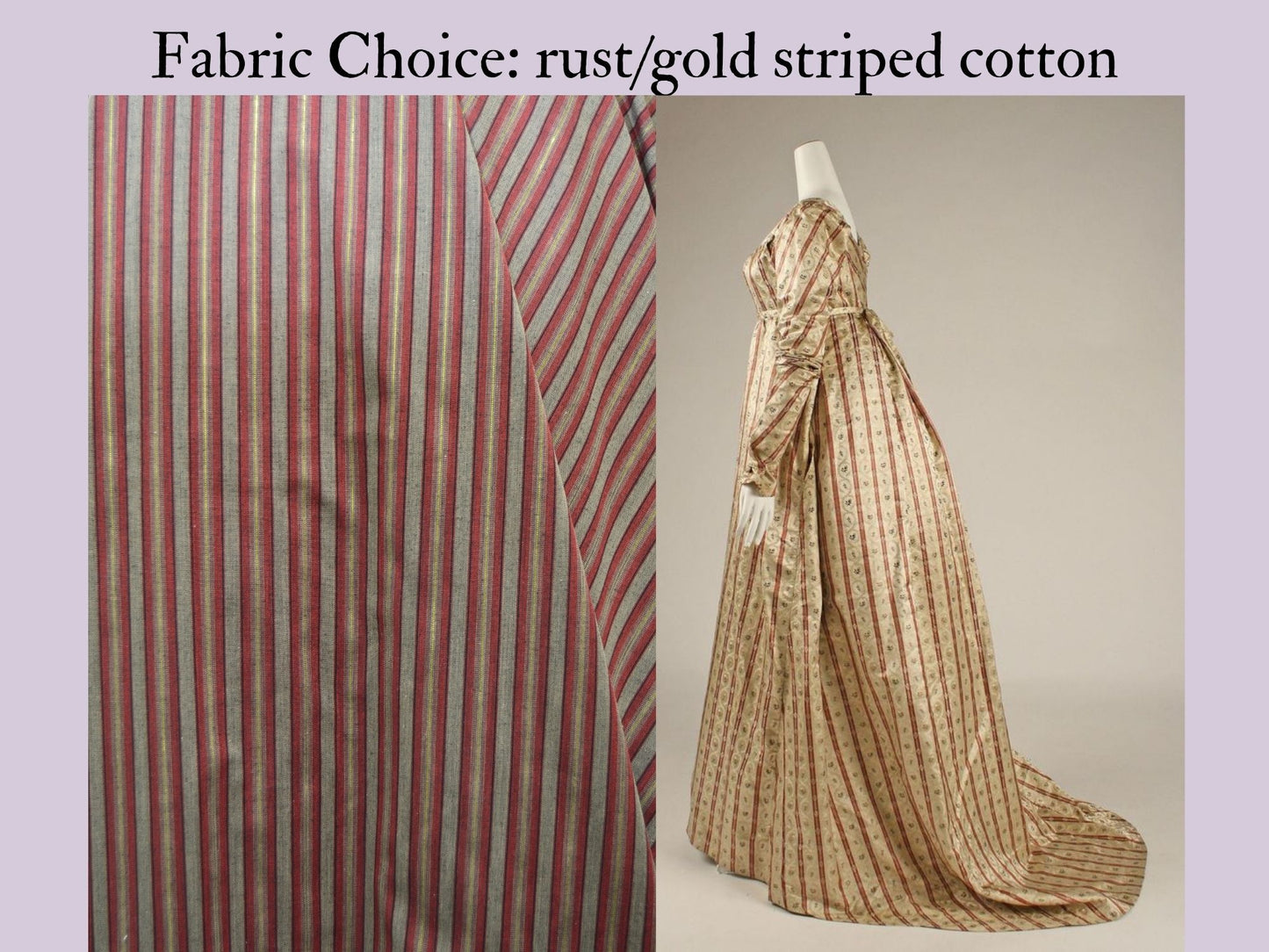 Lizzy's Walking Dress (1800-1810)