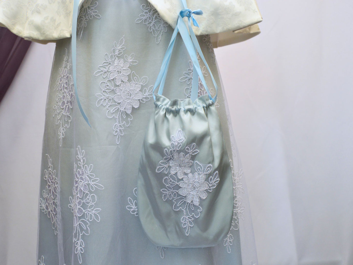 Size L: Francesca Bridgerton Ball Gown (1800-1817)