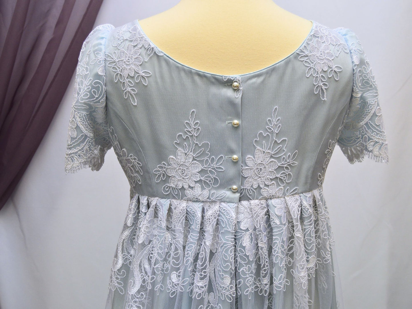 Size L: Francesca Bridgerton Ball Gown (1800-1817)