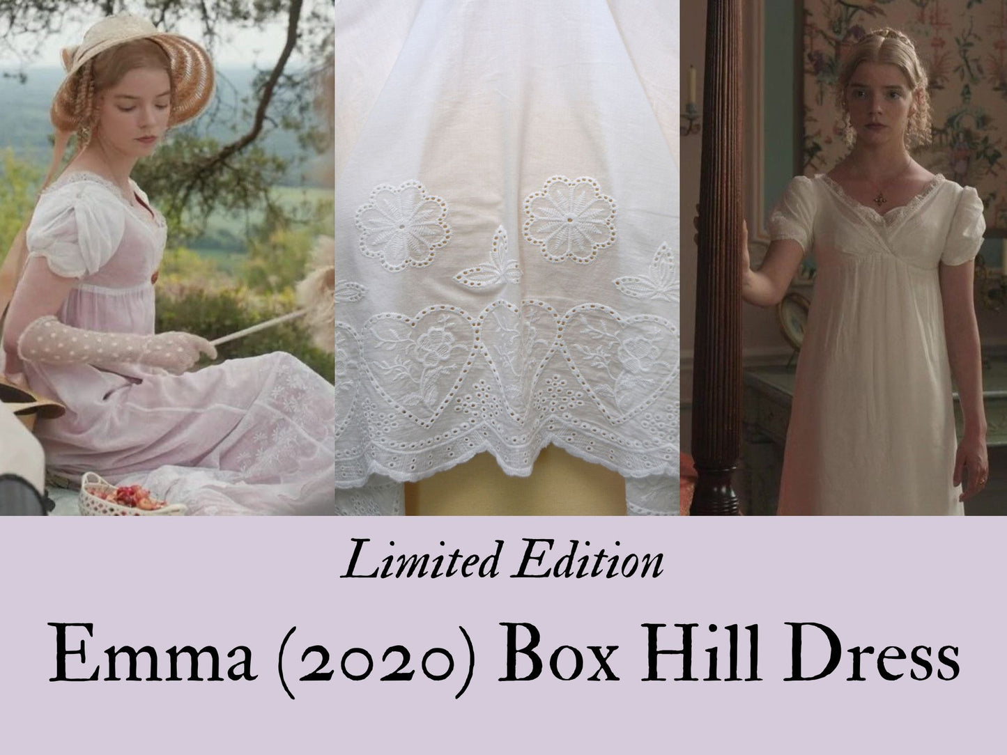 Limited Edition: Emma (2020) Box Hill Dress (1805-1815)