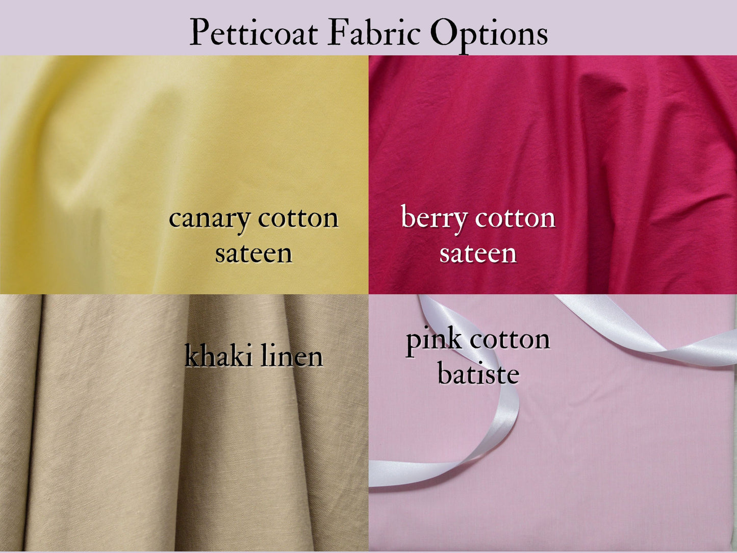 Miss Lambe's Colorful Petticoat (1800-1815)