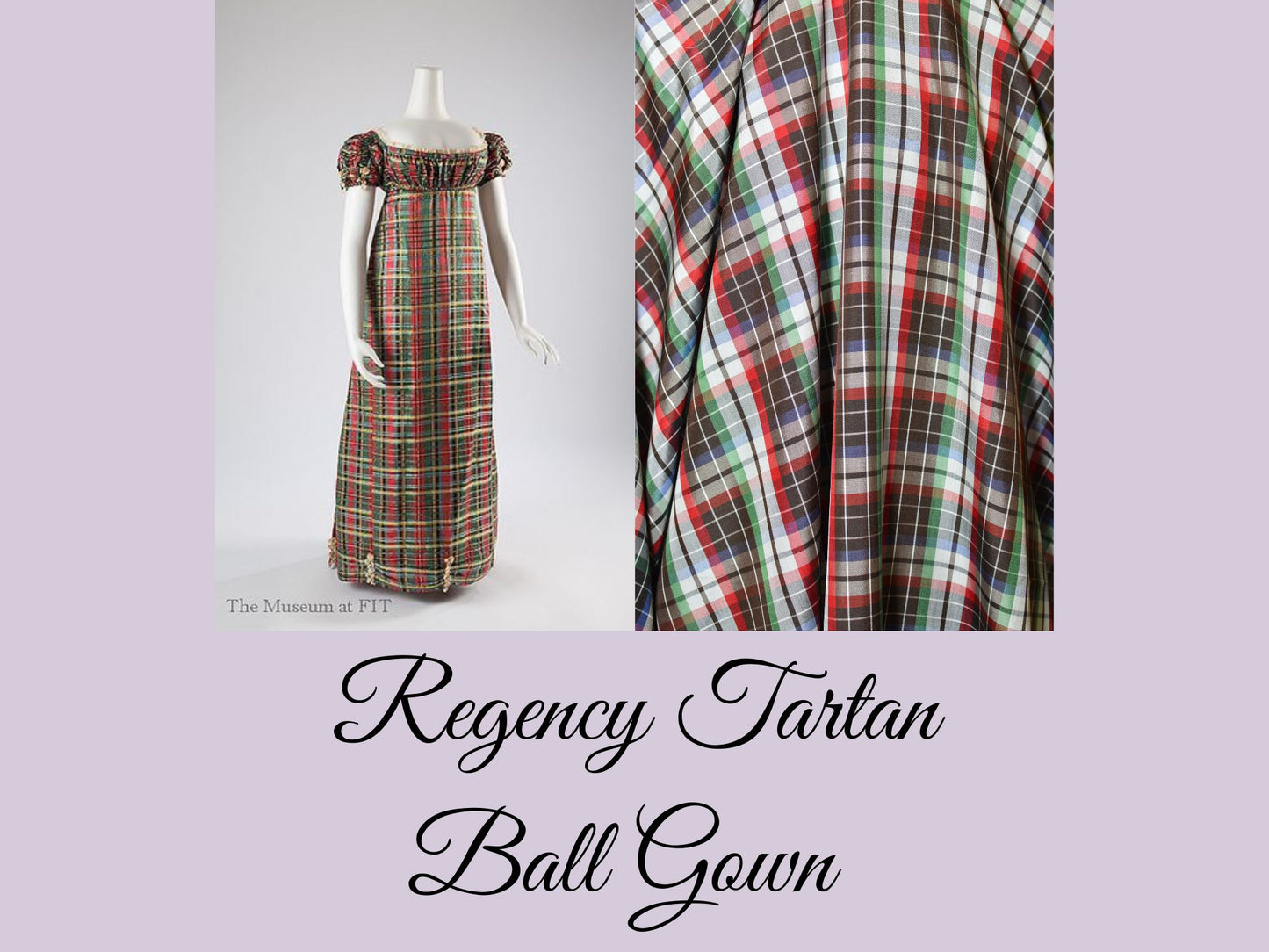 Limited Edition: Regency Tartan Ball Gown