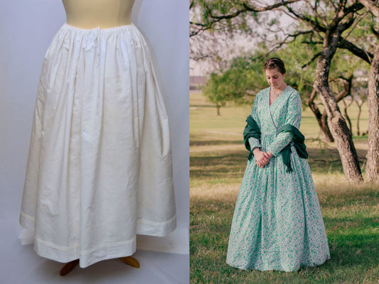 38" Length: Victorian Petticoat (1840-1869)