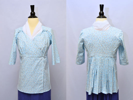 Size S: Regency Short Gown (1795-1810)