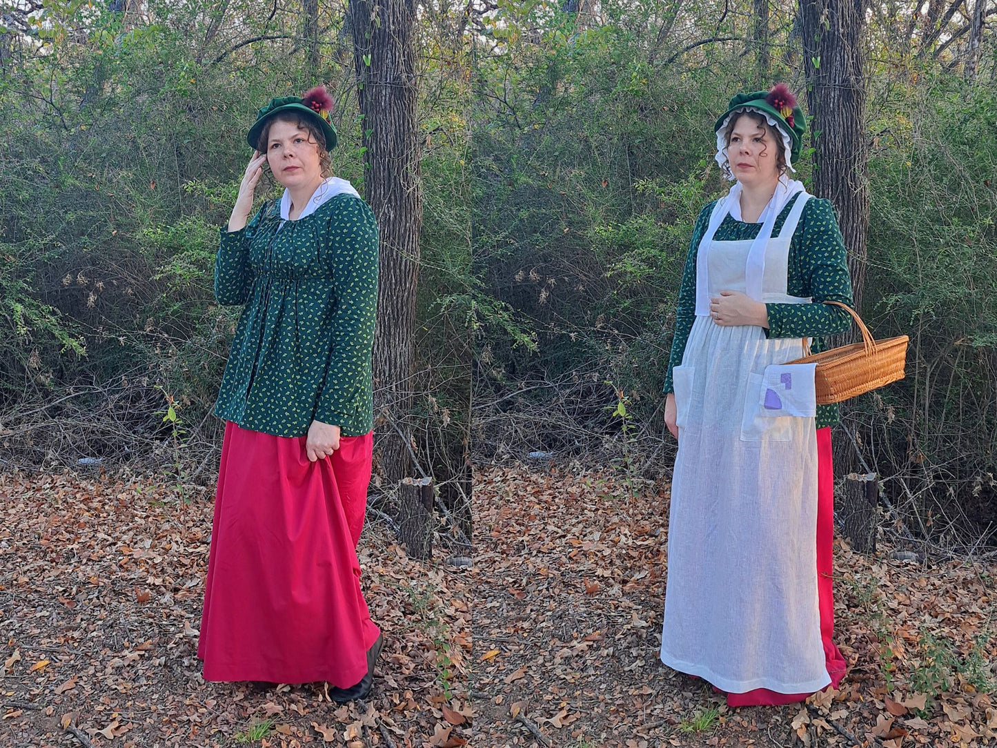 Sarah's Housemaid Attire (1795-1810)