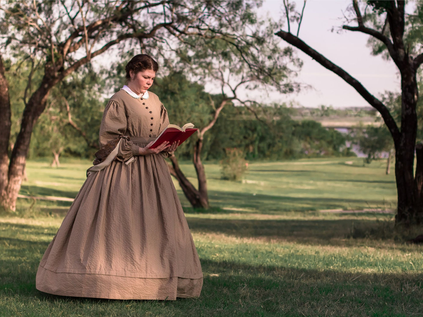 Jo's Adventure Dress (1840s-1870s)