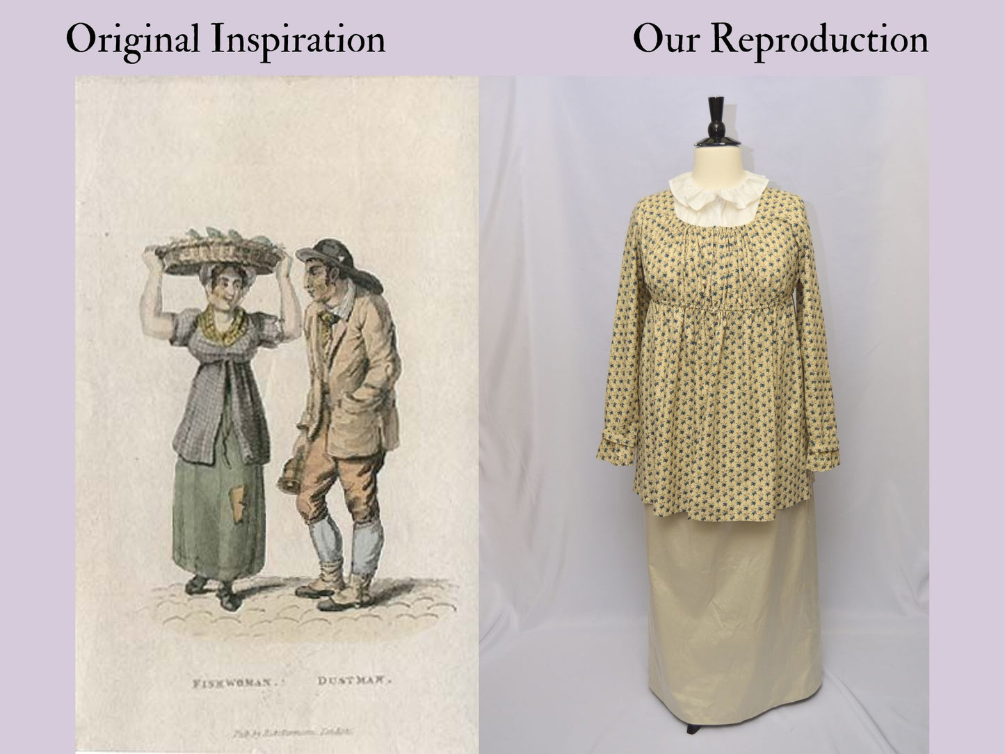 Sarah's Housemaid Attire (1795-1810)