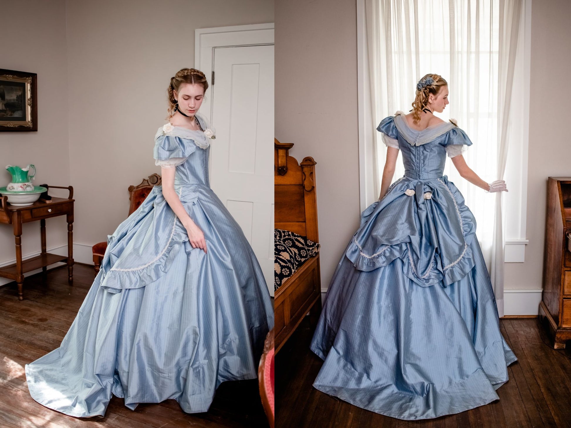 Amy's Ball Gown (1850-1869) Stitchin' Addiction LLC Amy's Ball Gown (1850-1869) Stitchin' Addiction LLC