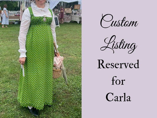 Custom Green Petticoat for Carla