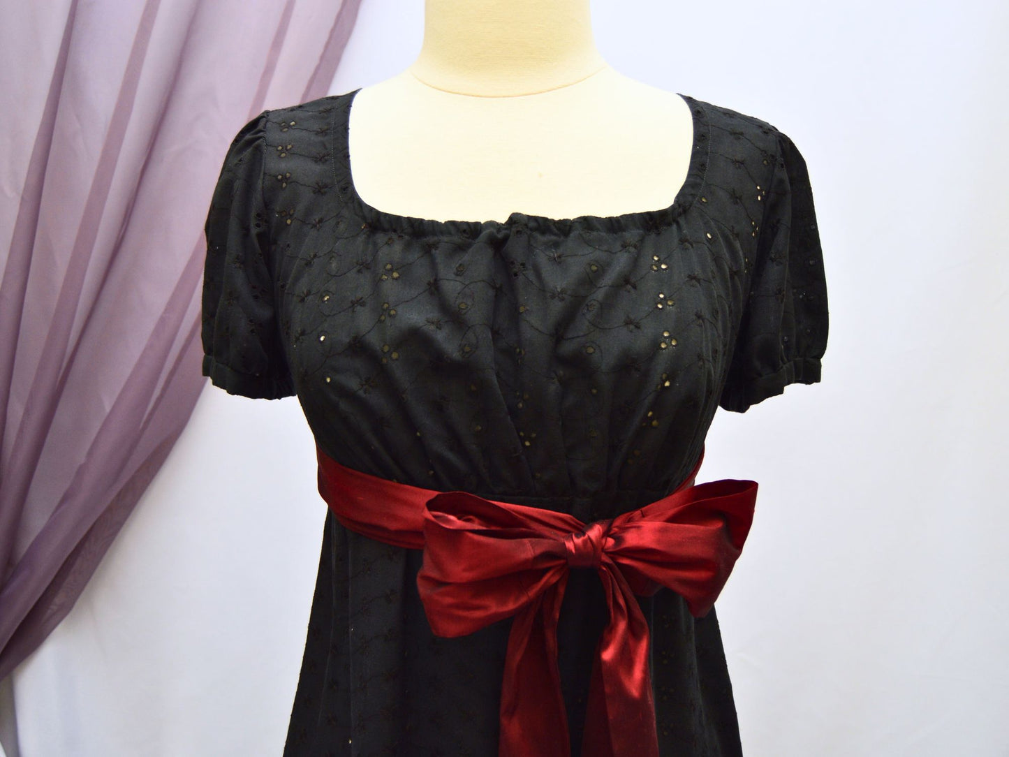 Size M: Gothic Regency Gown (1800-1815)