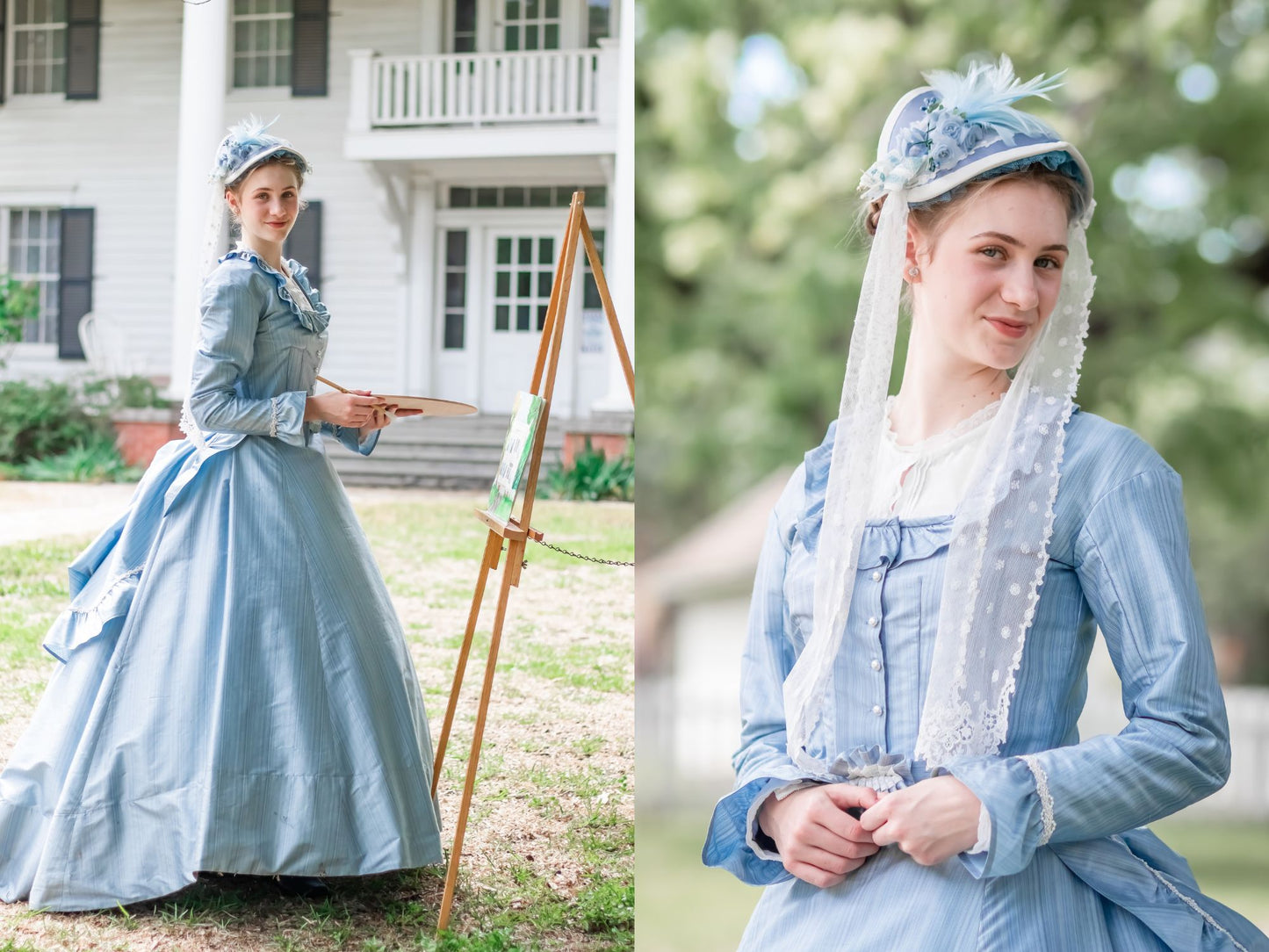 Amy's Visiting Dress (1865-1869)