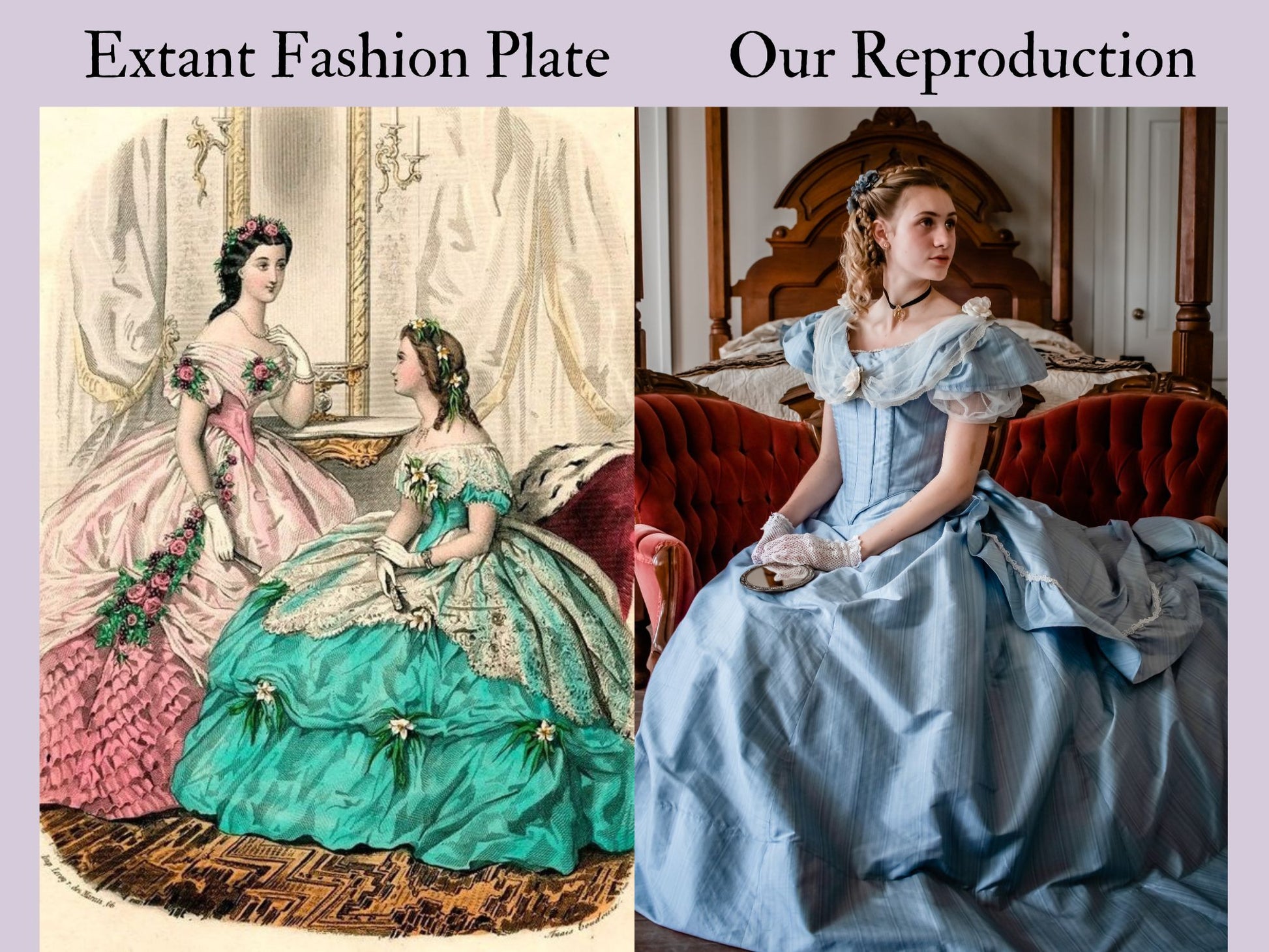 Amy's Ball Gown (1850-1869) Stitchin' Addiction LLC Amy's Ball Gown (1850-1869) Stitchin' Addiction LLC