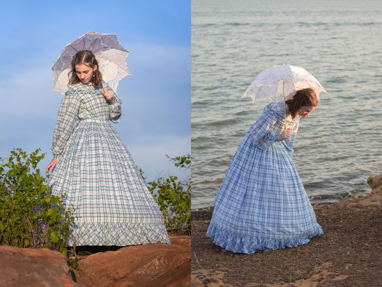 Beth's Sheer Dress (1850s-1860s)