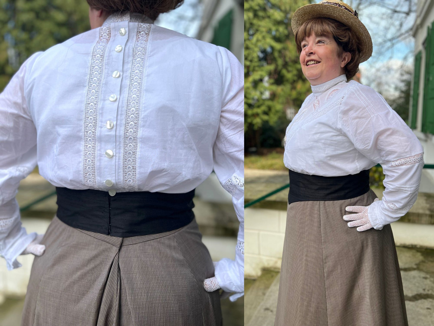 Anne's Romantic Shirtwaist (1900-1910)