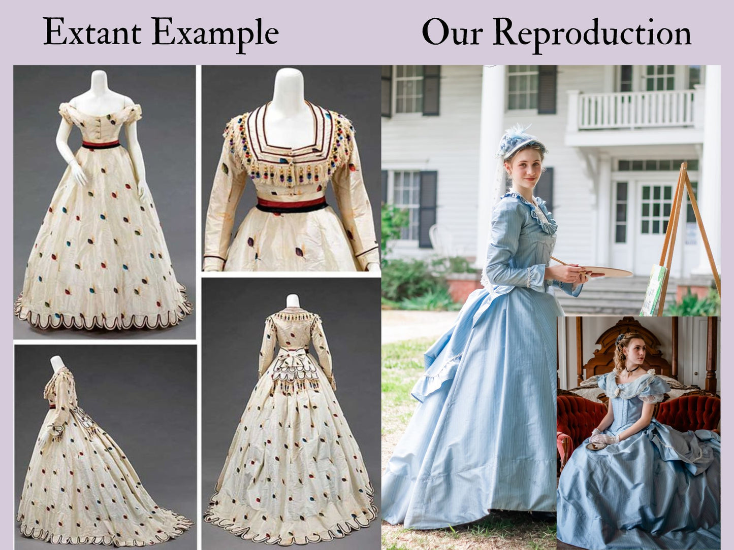 Size XS/S: Amy's Transformation Gown (1865-1869)