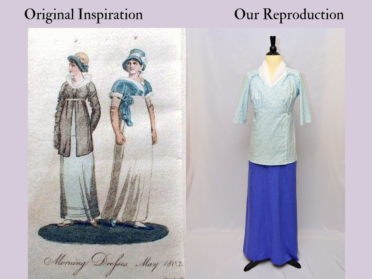 Sarah's Housemaid Attire (1795-1810)