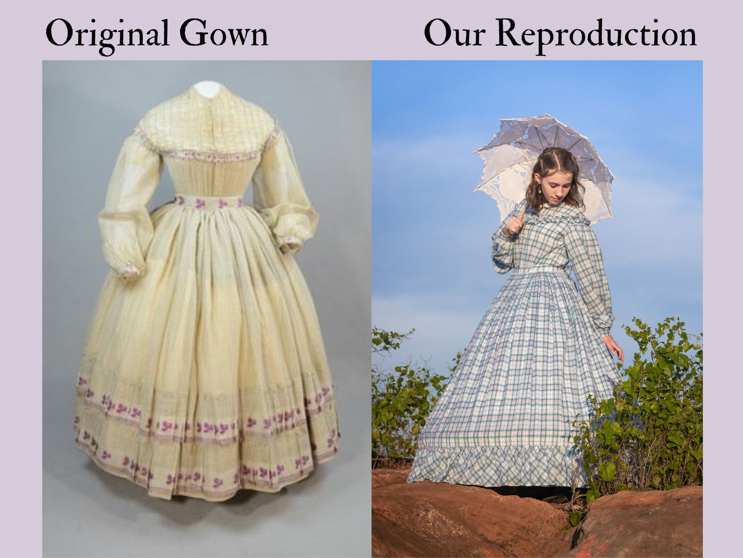 Beth's Sheer Dress (1850s-1860s)