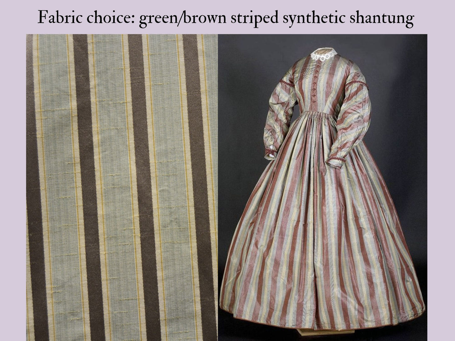 Meg's Afternoon Gown (1850s-1860s)