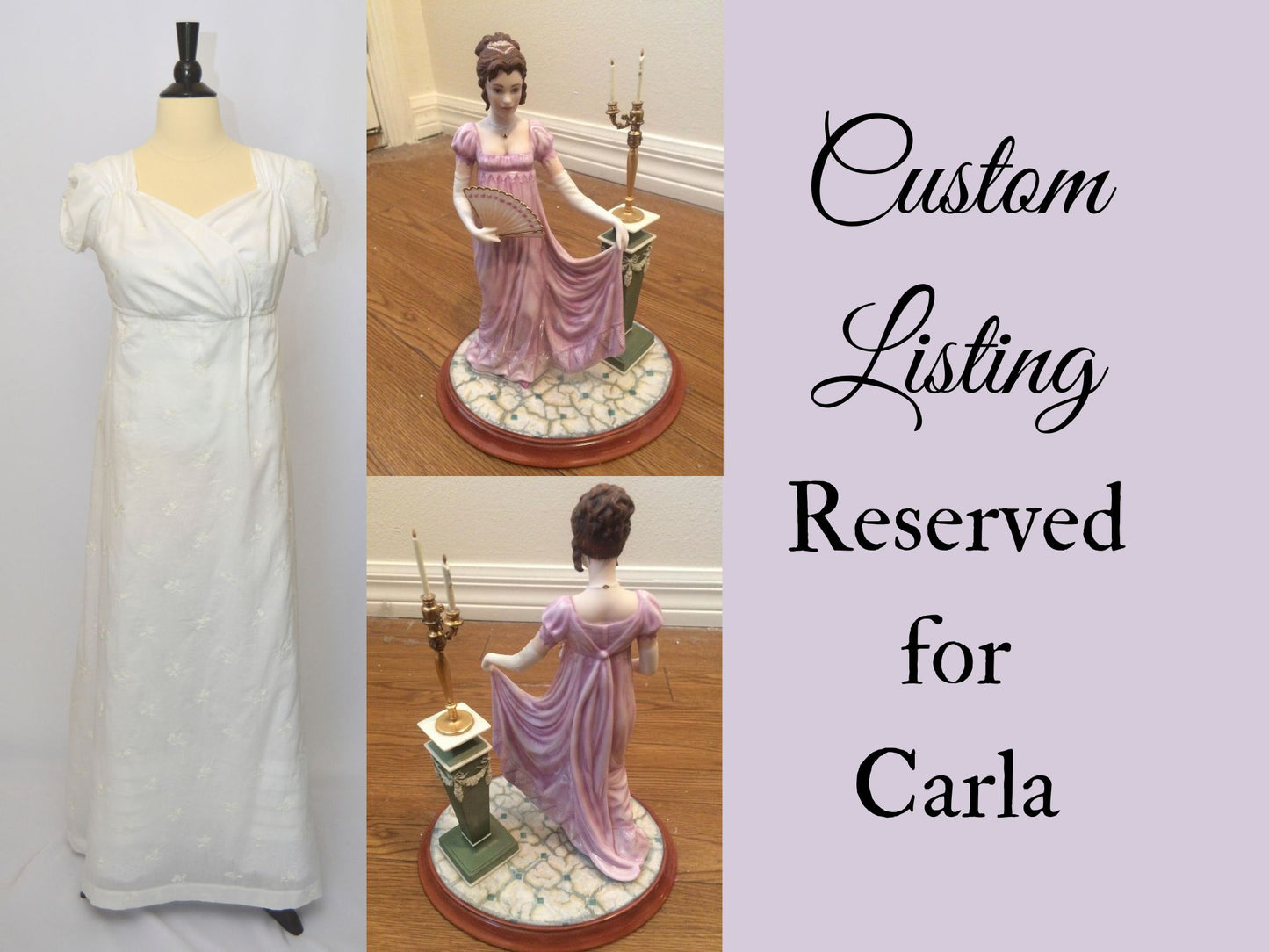 Pink Silk Ball Gown for Carla (1st Payment)