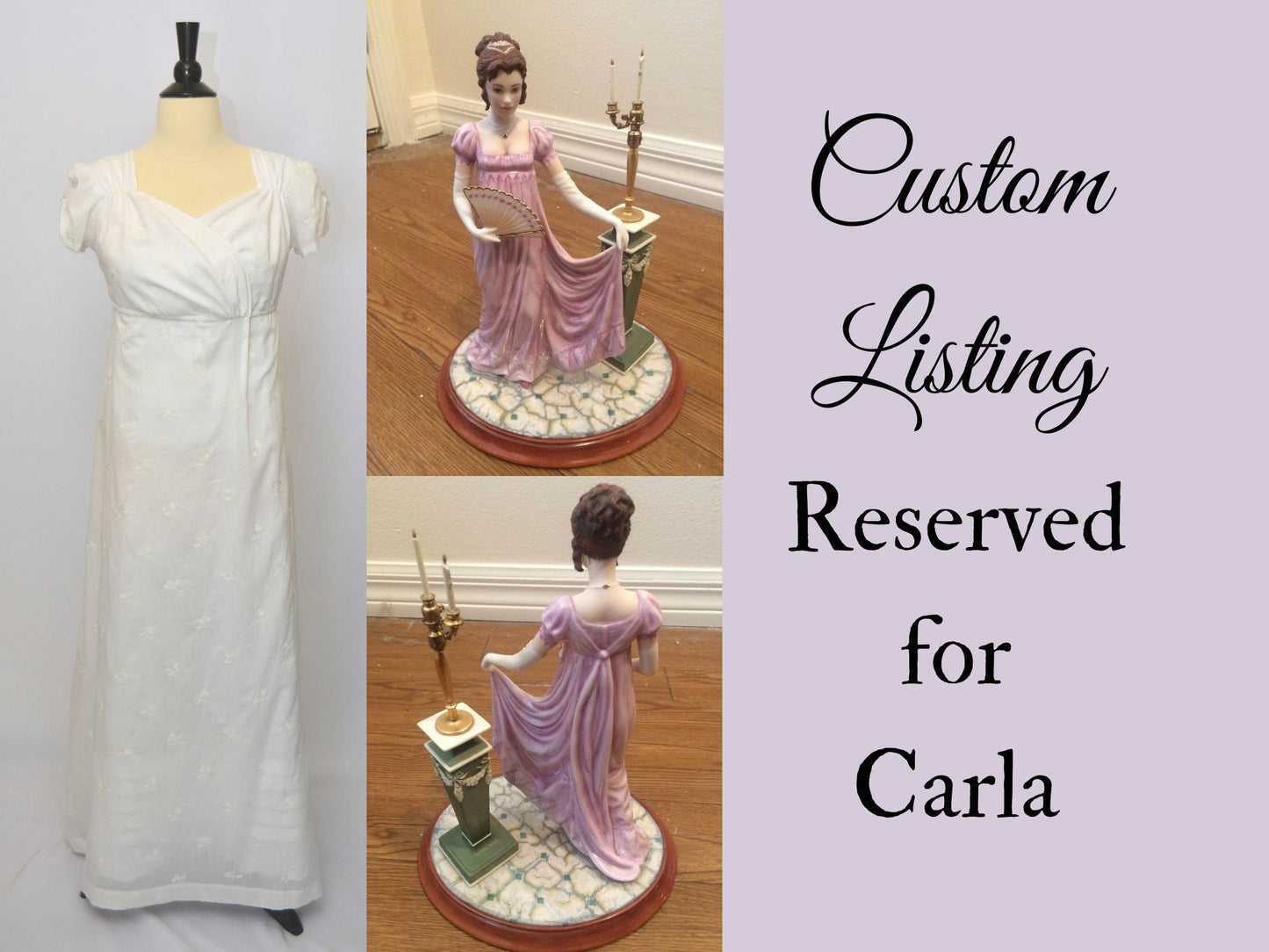 Pink Silk Ball Gown for Carla (2nd Payment)