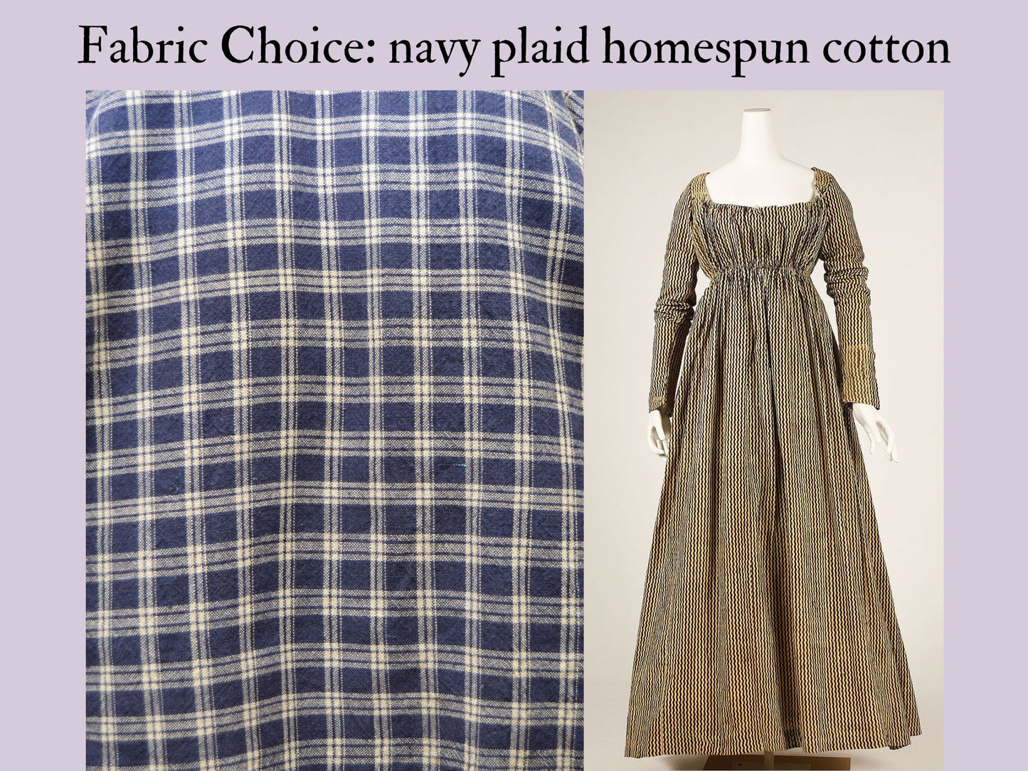 Charlotte's Day Dress (1800-1815)