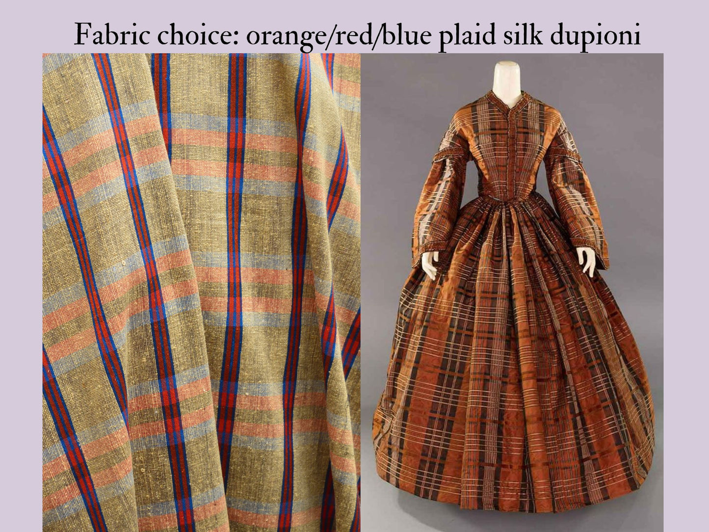 Marmee's Fan Dress (1840-1860)