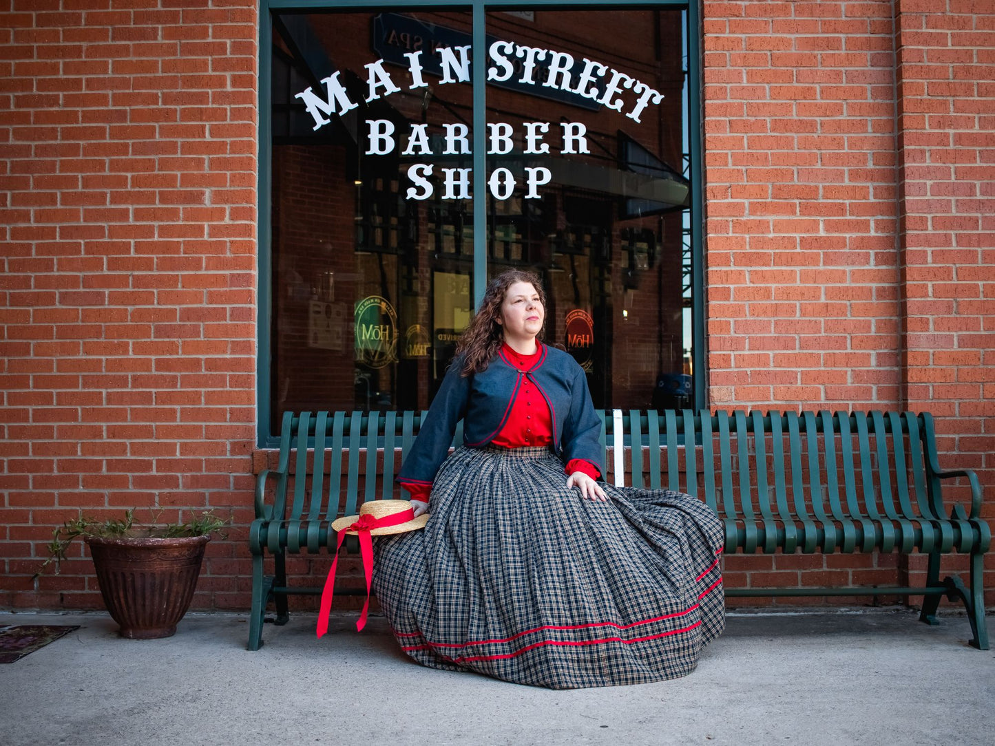 Size L: Jo's Transformation Dress (1860-1867)