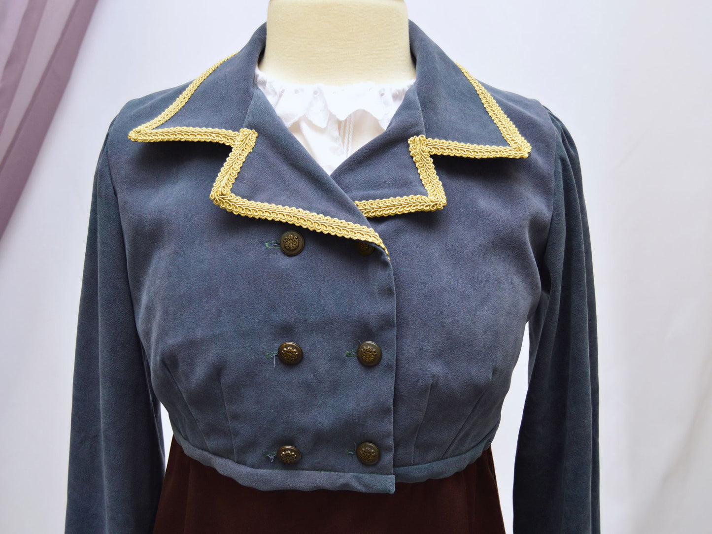 Size M: Teal Spencer (1800-1815)