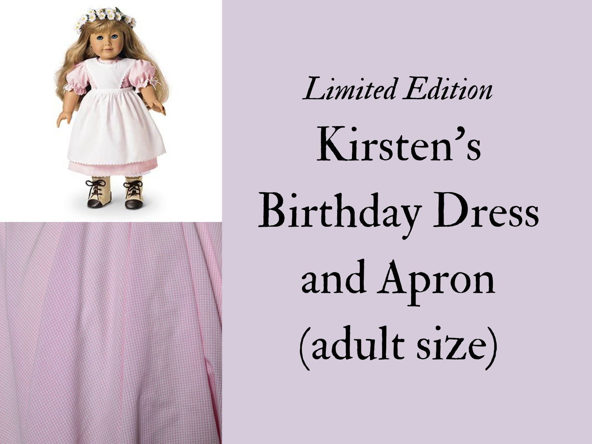 Limited Edition: Kirsten's Birthday Dress in Adult Style (1840s-1860s) Stitchin' Addiction LLC Limited Edition: Kirsten's Birthday Dress in Adult Style (1840s-1860s) Stitchin' Addiction LLC