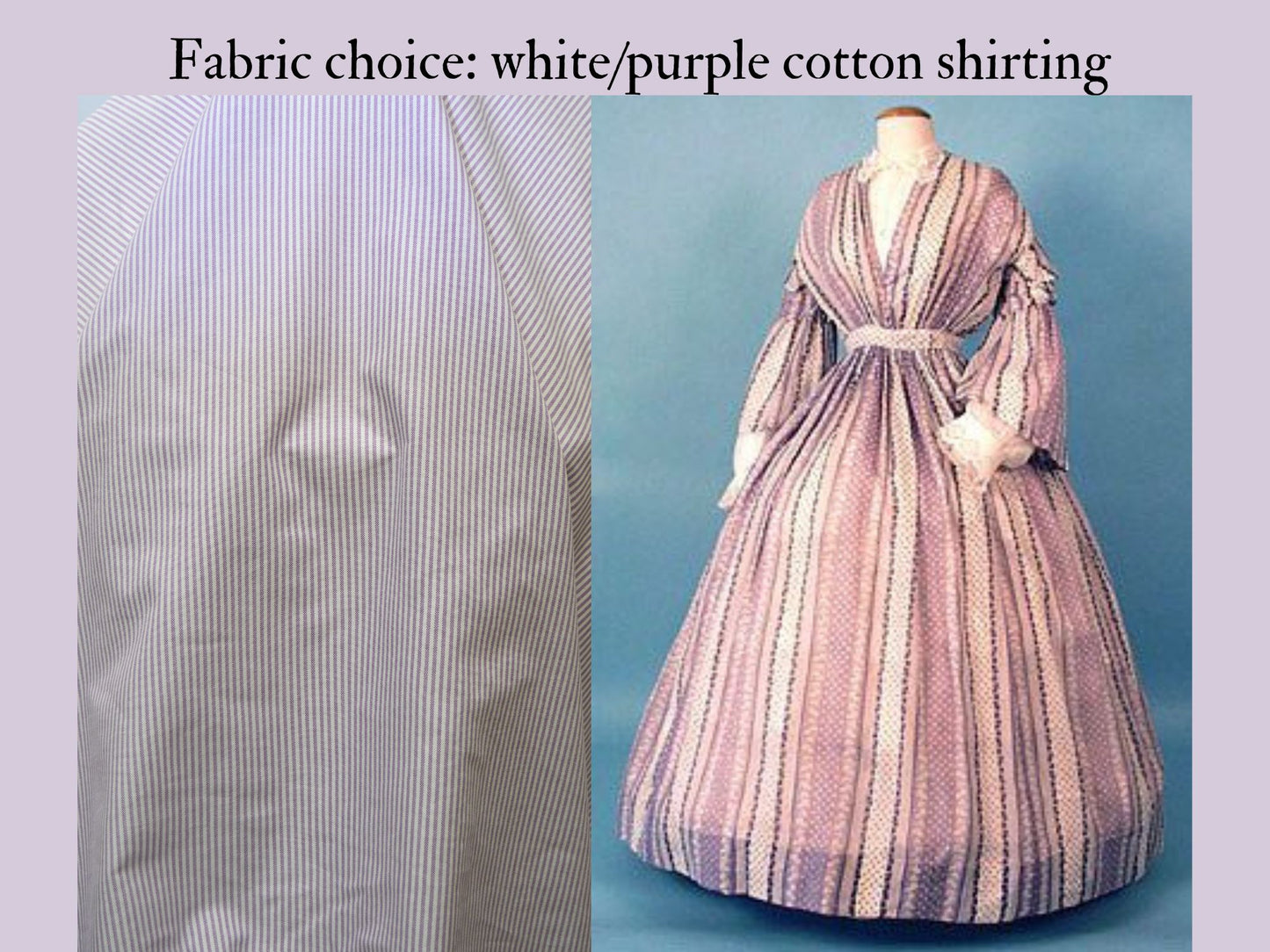 Meg's Morning Gown (1840s-1860s)