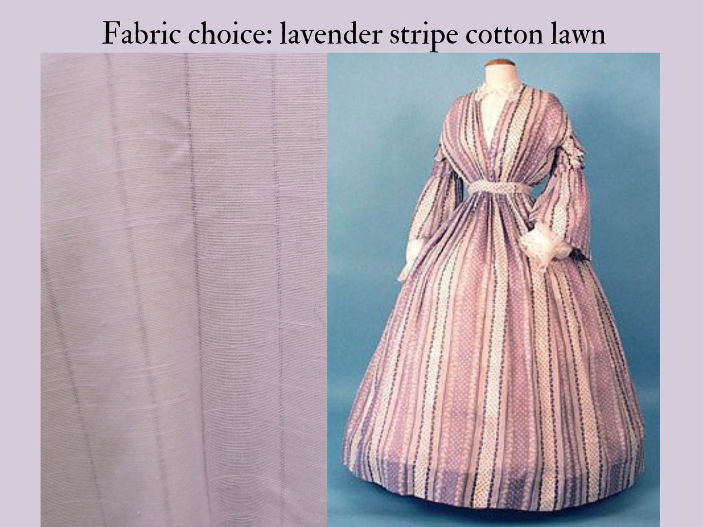 Meg's Morning Gown (1840s-1860s)