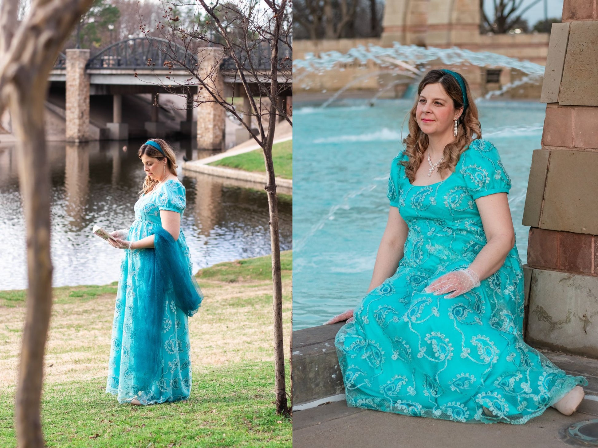 Size L: Penelope Bridgerton Ball Gown (1800-1817) Stitchin' Addiction LLC Size L: Penelope Bridgerton Ball Gown (1800-1817) Stitchin' Addiction LLC