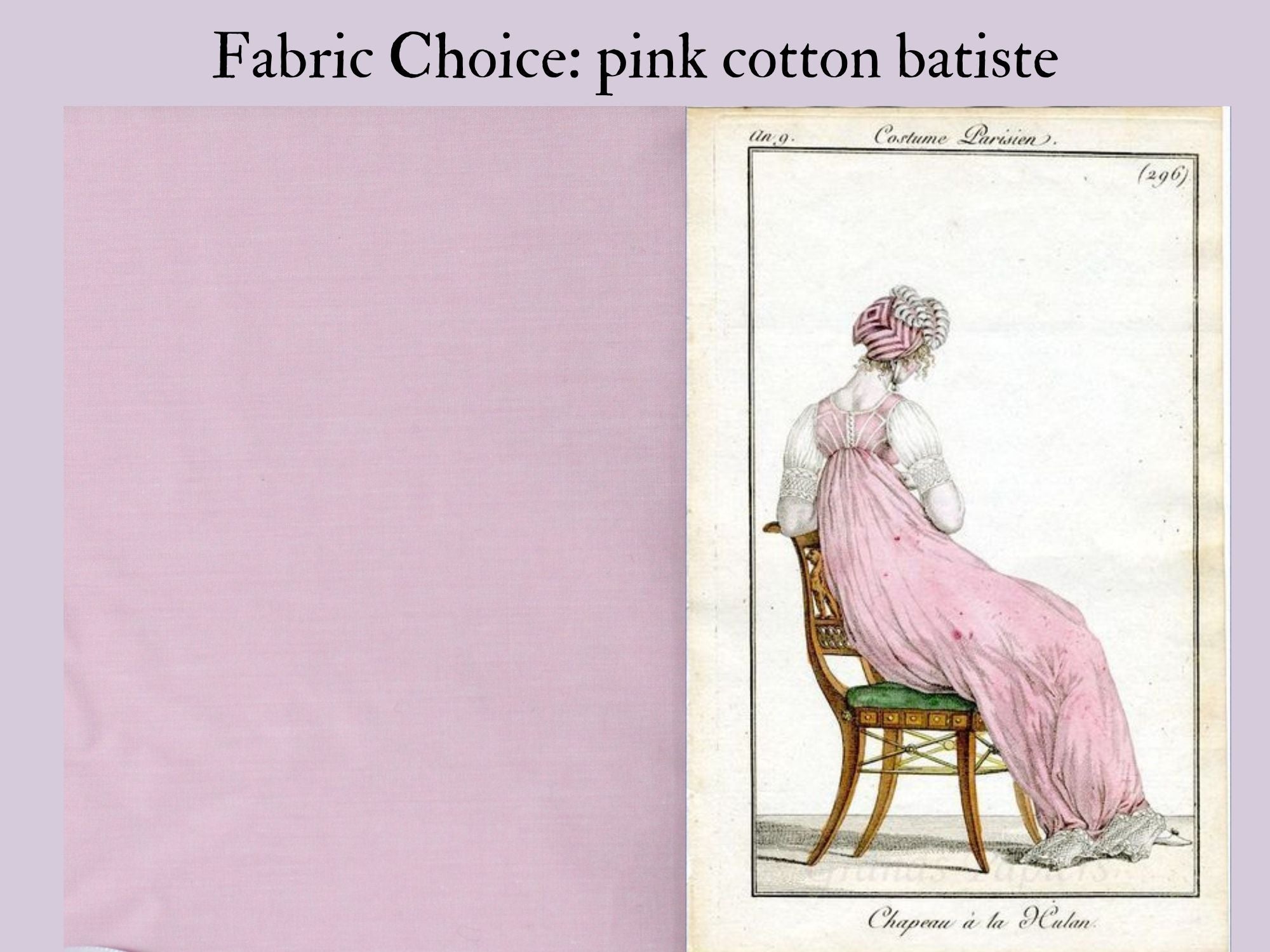 Pima Cotton Petticoat Batiste - aqua - Sew Vintagely