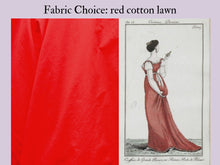 Load image into Gallery viewer, Miss Lambe&#39;s Morning Ensemble: Petticoat and Shirtwaist (1800-1815)
