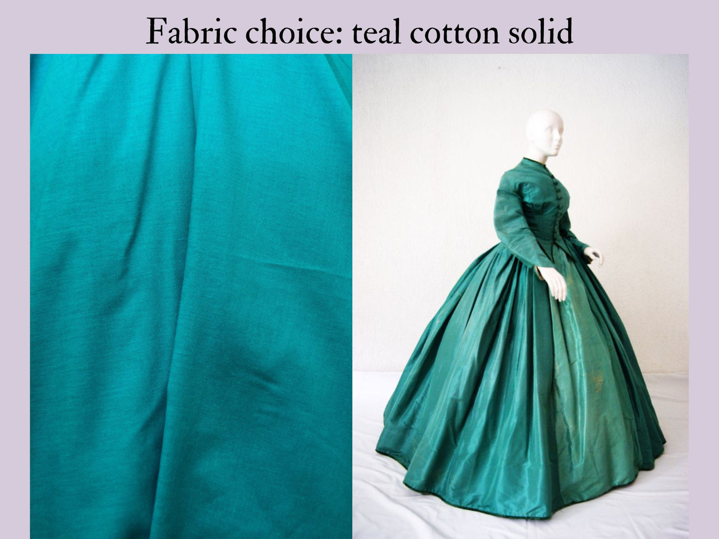 Jo's Adventure Dress (1840s-1870s)