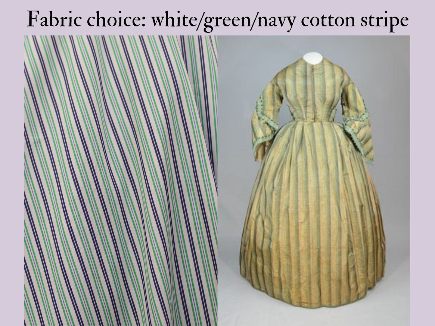 Jo's Adventure Dress (1840s-1870s)