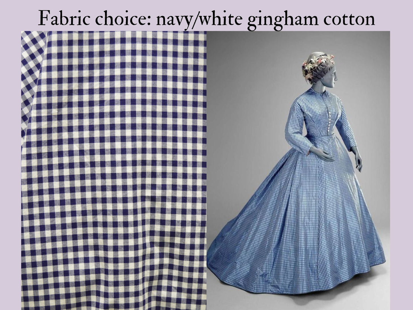 Jo's Adventure Dress (1840s-1870s)