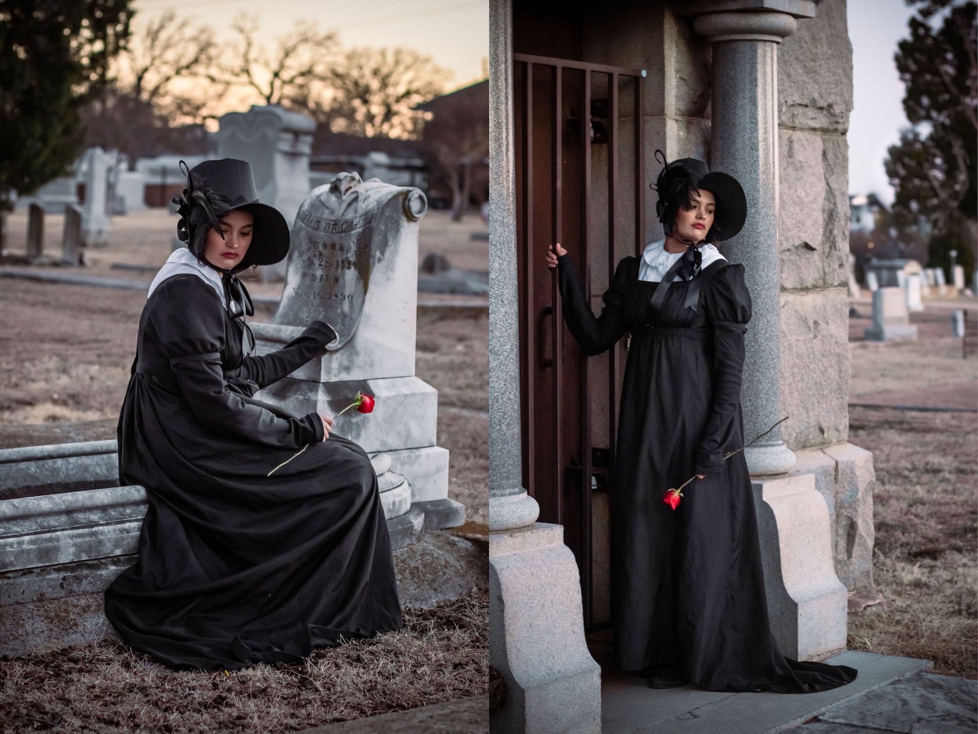 Cassandra's Mourning Dress (1800-1817) Stitchin' Addiction LLC Cassandra's Mourning Dress (1800-1817) Stitchin' Addiction LLC