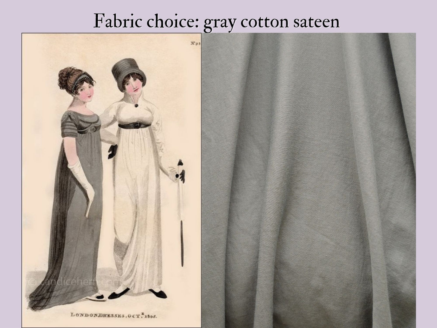 Charlotte's Day Dress (1800-1815)