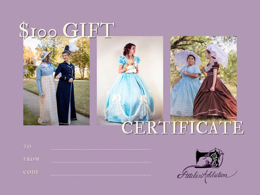 Stitchin' Addiction Gift Certificate