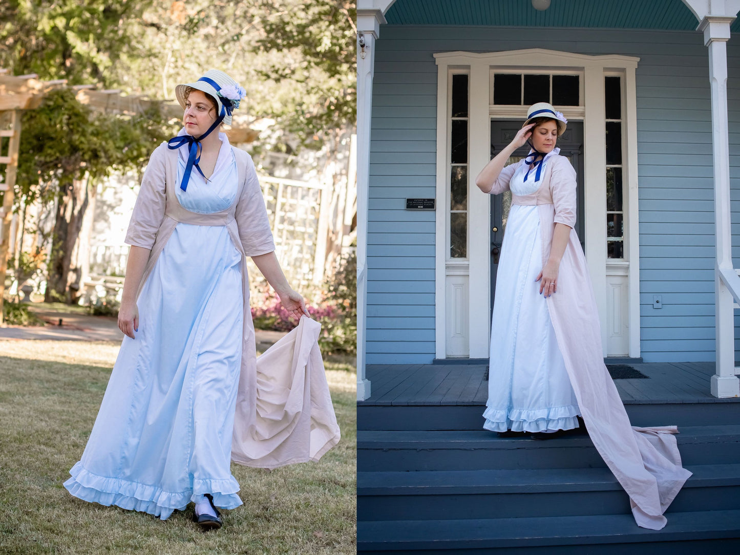 ADD ON: Regency Train for Dress or Open Robe