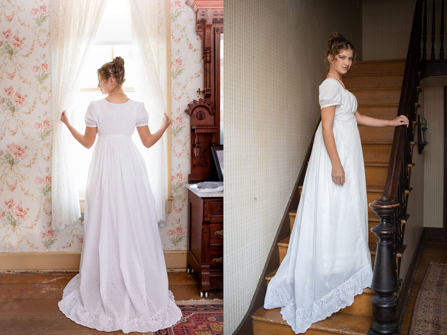 ADD ON: Regency Train for Dress or Open Robe